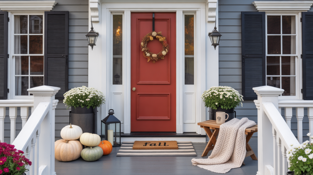 Cozy Fall Front Porch Ideas